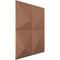 Ekena Millwork 19 5/8in. W x 19 5/8in. H Ellis EnduraWall Decorative 3D Wall Panel Covers 2.67 Sq. Ft. WP20X20ELCAC - alternate 5